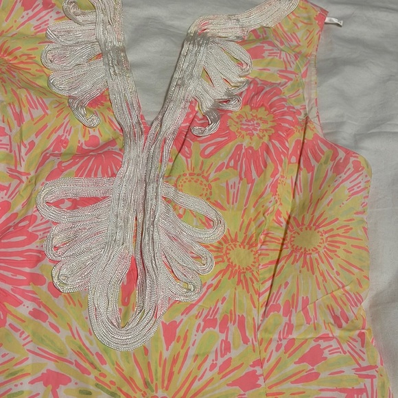 Lilly Pulitzer Janice Shift in Sun Kissed w/ Glow Size 0 - Picture 4 of 7